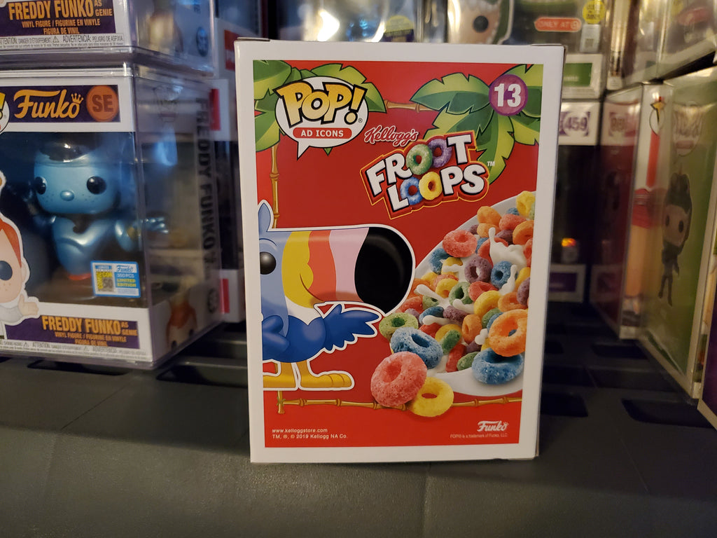 Funko Pop! Ad Icons Fruit Loops Metallic Toucan Sam LE1000