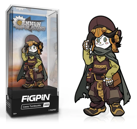 FiGPiN Classic: Cannon Busters - Casey Turnbuckle #335 Coming in May
