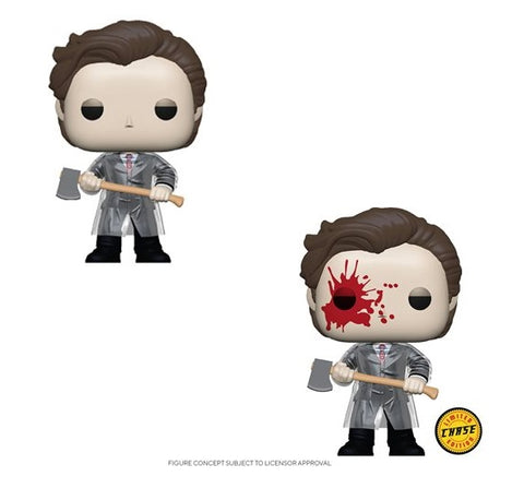 American Psycho Patrick with Axe Pop! Vinyl Chase Bundle Figure Coming in May 2020