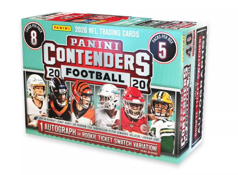 NFL Contenders Football Trading Card Blaster Box