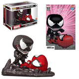 Spider-Man vs. Venom Comic Moment Pop! Vinyl Figure 2-Pack - Previews Exclusive Comic Bundle Coming in May