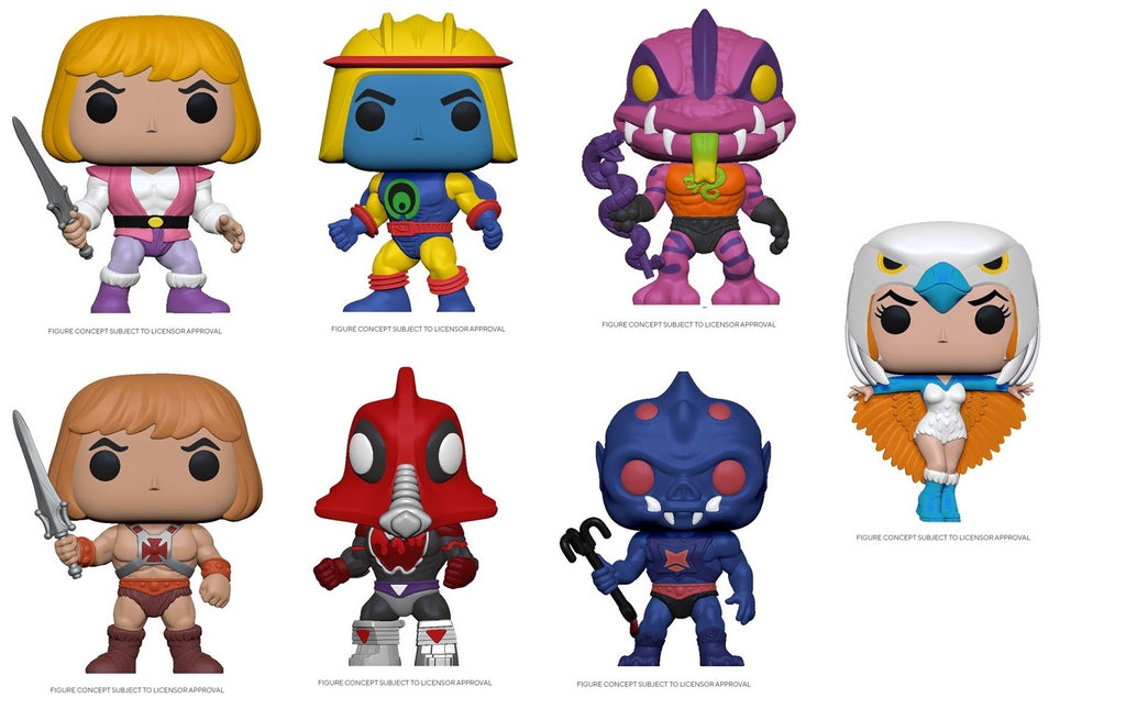 Masters of the Universe Pop! Complete Set of 7 Coming in June 2020